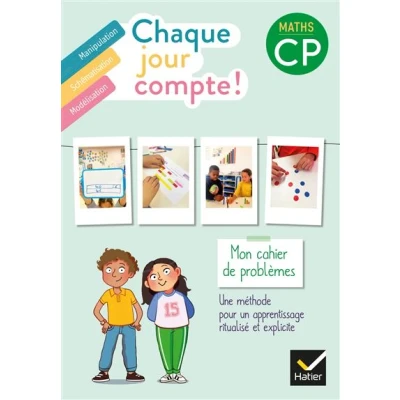 Image de Chaque jour compte Maths CP Ed. 2022 Cahier de problèmes