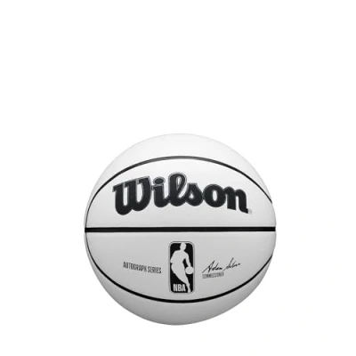 Afbeelding van Wilson Autograph Mini Ball WTB3405XB, Unisex, Wit, basketbal, maat: 3