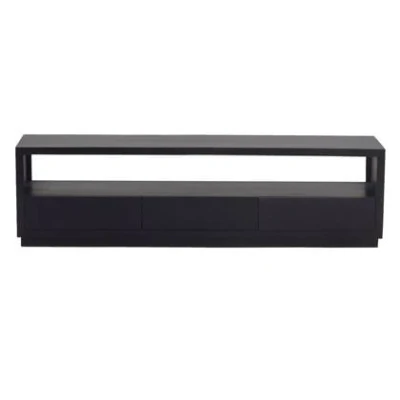 Afbeelding van Giga Meubel Tv Zwart 150cm 150x40x50cm Kast Luxurious