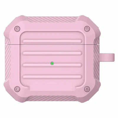Afbeelding van AirPods 3 hoesje hardcase Shell series Roze bescherming voor uw Optimale jouw