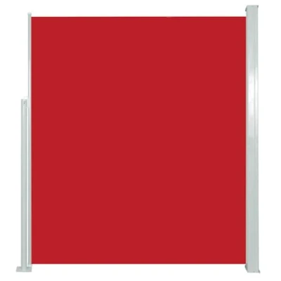 Afbeelding van Windscherm uittrekbaar 120x300 cm rood