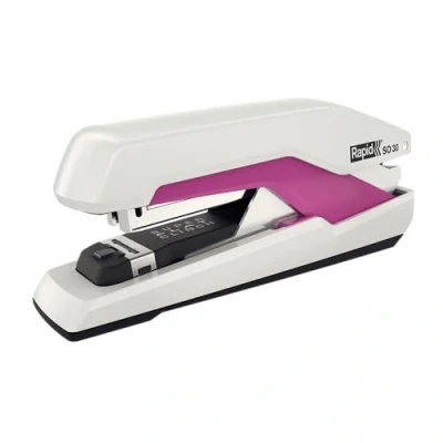 Afbeelding van Leitz Suprême 5000548 nietmachine, wit/roze