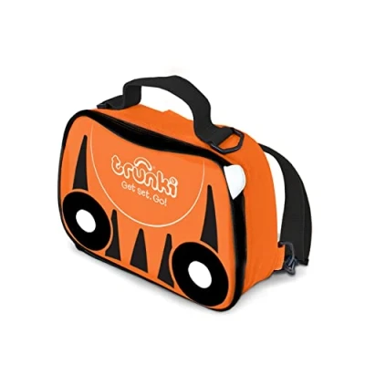 Afbeelding van Trunki Rugzak voor koekjes, geïsoleerd, Tipu de Tijger (Oranje), 27 cm, schoudertas