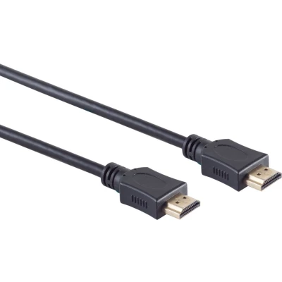 Afbeelding van HDMI kabel versie 1.4 (4K 30Hz) CU koper aders / zwart 10 meter