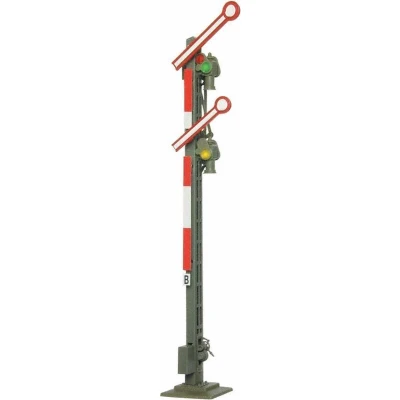 Afbeelding van Viessmann Modelltechnik 4531 H0 Vormsein 2 armig, Gekoppeld Hoofdsein Kant en klaar model DB