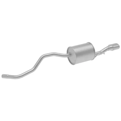 Afbeelding van HELLA 8LD 366 034 981 Einddemper Achter Met aanbouwdelen RENAULT: Clio 4