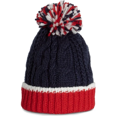 Afbeelding van K up Gebreide muts KP550 Red / White Navy