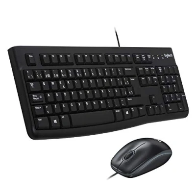 Image de Logitech Desktop MK120 ensemble clavier et souris espagnol