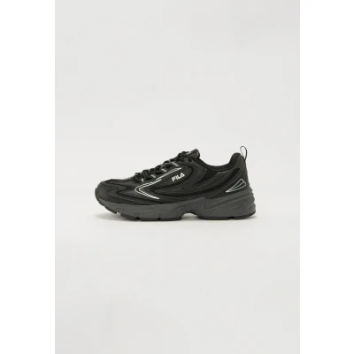 Afbeelding van Fila Actix Sneakers laag, Dames, Maat: 39, Black/silver Imitatieleer/ textiel