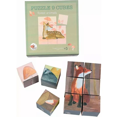 Afbeelding van Egmont toys blokpuzzel bos