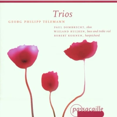Afbeelding van Robert Kohnen, Paul Dombrecht &amp; Wieland Kuijken Telemann: Trio Sonatinas (CD)