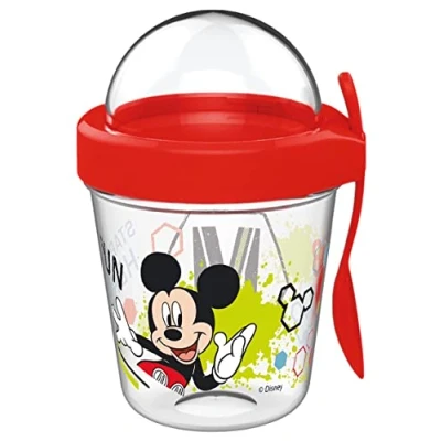 Afbeelding van Mueslibeker Mickey Mouse 350ml Tritan