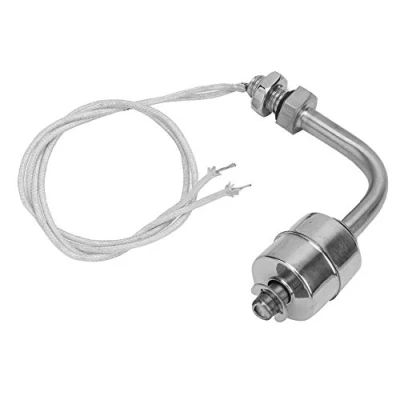 Afbeelding van Vloeistofniveausensor, miniatuur, vloeistofwaterniveausensor voor vlotterschakelaar van roestvrij staal, zwembad 75 mm, werkt in 0 220 V AC en 200 DC