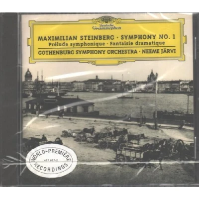 Afbeelding van Steinberg: Symphony no 1 etc / Neeme Jarvi, Gothenburg SO