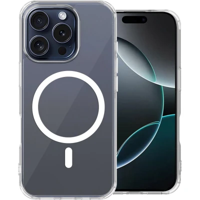 Afbeelding van imoshion Backcover met MagSafe voor de Apple iPhone 16 Pro Transparant
