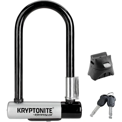Afbeelding van Kryptonite KryptoLok Mini 7 Beugelslot Fiets ART 2 Slot Elektrische 17,8x8,2 cm Staal Zwart