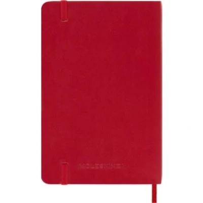 Image de Agenda civil de poche Moleskine semainier couverture souple 2025 rouge