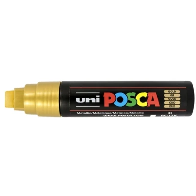 Afbeelding van Posca paintmarker PC 17K goud 5 stuks
