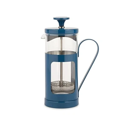 Afbeelding van La Cafetière Cafetiere Monaco RVS / Blue 350 ml 2 kops