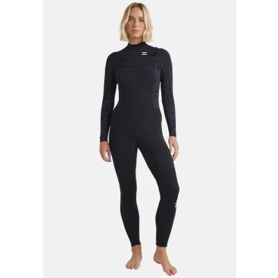 Afbeelding van Billabong Synergy Natural MIT Chestzip Wetsuit, Dames, Maat: Medium, Bfd