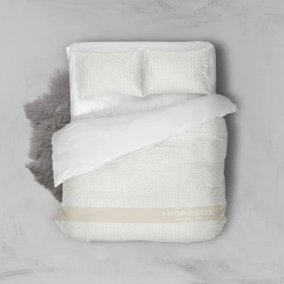 Afbeelding van Dekbedovertrek McGregor Roosevelt 2 persoons (200 x 240 cm) Off White Koopjedeal.nl Altijd de beste deal
