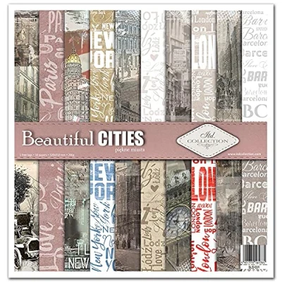 Afbeelding van ITD Collection SLS 031 Scrapbooking pakket, scrapbookingpapier, decoratief papier, papierformaat 310 x 320 mm