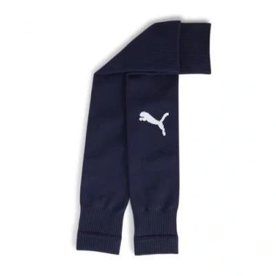 Afbeelding van PUMA Teamgoal Voetbal Mouw Sokken, Marineblauw/PUMA Wit, 1 EU