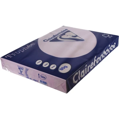 Afbeelding van Clairefontaine Trophée Pastel, Gekleurd Papier, A3, 80 G, 500 Vel, Lila Papier