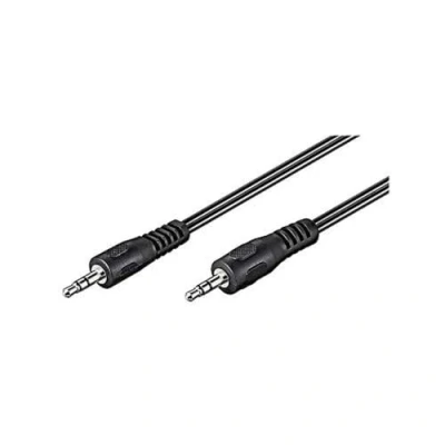 Afbeelding van 3,5mm Jack stereo audio kabel / zwart 10 meter