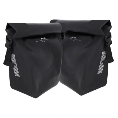 Afbeelding van XLC BA W41 Enkele Fietstassenset Achterdrager Zwart 2x 19.2 Liter