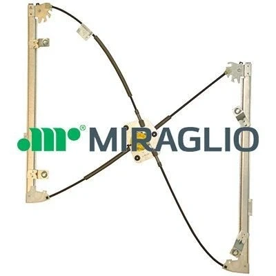 Afbeelding van Miraglio Raammechanisme Links voor Elektrisch Zonder elektro motor Met comfort functie 30/1199 CITROËN: C4 I Grand Picasso