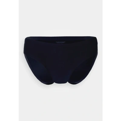 Afbeelding van Schiesser Naadloze nachtblauwe slip Invisible Cotton Dames Onderbroek nachtblau