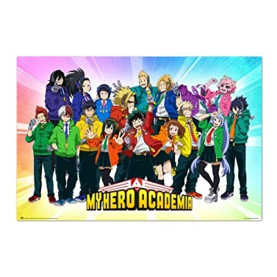 Afbeelding van Poster My Hero Academia Fes 91,5x61cm