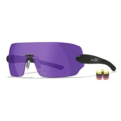 Afbeelding van Wiley X 1205 Detectie 5 lens Kit: Clear/Yellow/Orange/Purple/Copper, Bril Mounts Unisex, Mat Black, One Size