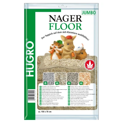 Afbeelding van 70x150cm Hugro Hennep Mat voor Knaagdieren