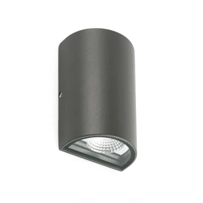 Afbeelding van Faro Barcelona Wandlamp LACE 6 Watt incl. lampen, aluminium behuizing, helder glas diffuser 70811