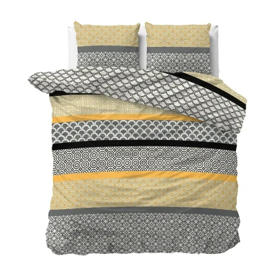 Afbeelding van Dekbedovertrek Chezka Patroon 200x200 Cm Sleeptime Dekbed Discounter.nl