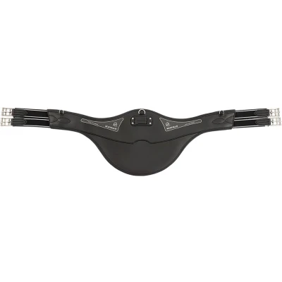 Afbeelding van Acavallo Singel Comfort Gel met Buikflap Zwart 140cm