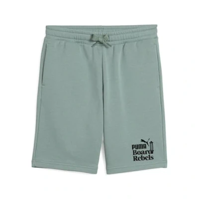 Afbeelding van Mid 90s Lange short voor Heren, Groen, Maat 13 14Y PUMA
