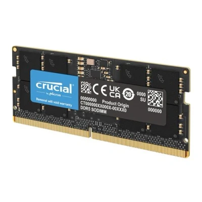Image de Crucial DDR5 module 12 Go SO DIMM 262 broches 5600 MHz / PC5 44800 CL46 1.1 V on die ECC