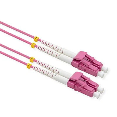 Afbeelding van VALUE F.O. Kabel 50/125µm OM4, LC/LC, low Loss connector , violet, 3 m