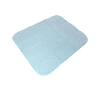 Afbeelding van Wasbare bed onderlegger met instopstroken 75 x 90 cm Katoen