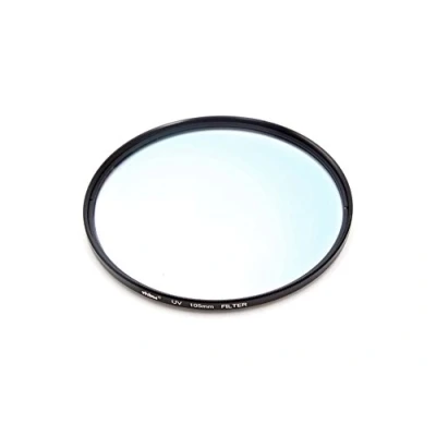 Afbeelding van vhbw Universeel UV filter voor cameralenzen met schroefdraad 105 mm beschermingsfilter, zwart