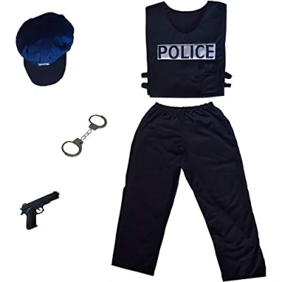 Image de Déguisement enfant Cesar Policier Taille 5 7 ans