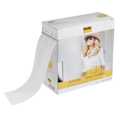 Afbeelding van Vlieseline Plak En Vouw Wit 25mm stof