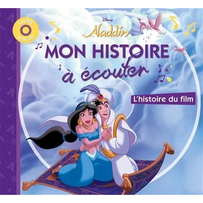 Image de ALADDIN Mon histoire à écouter L&#039;histoire du film Livre CD Disney