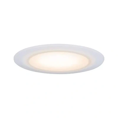 Afbeelding van Paulmann 99943 Premium Suon inbouwspot rond met 1 x 6,5 W IP44 dimbaar satijn wit 2000K
