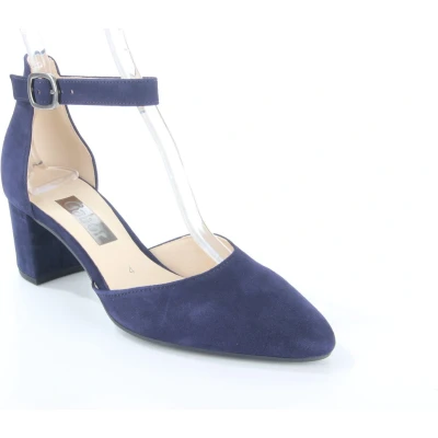 Afbeelding van Gabor 41.340 Klassieke pumps, Dames, Maat: 38, Blau Veloursleer