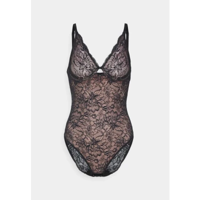 Afbeelding van Triumph dames Amourette Charm body van kant in de kleur Zwart, maat: D90