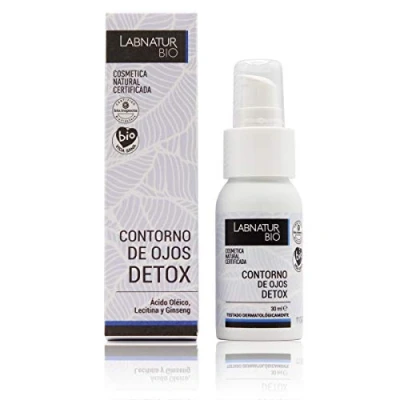 Afbeelding van Labnatur Oogcontour Detox 30ml vermindert diepte van rimpels en zorgt voor gladdere huid rondom de ogen